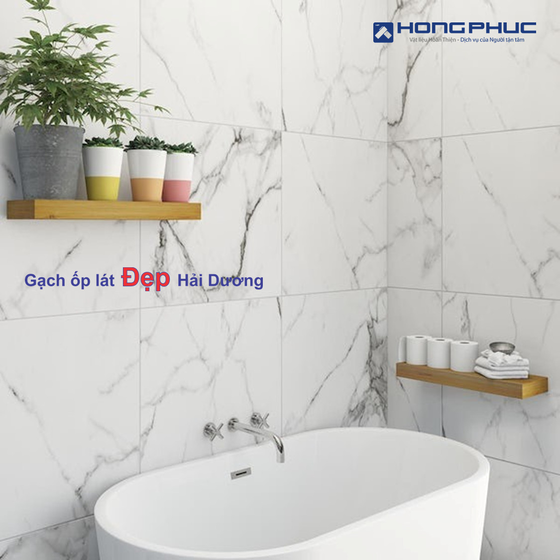 Gạch Khổ Lớn Vân Mây Ốp Phòng Tắm