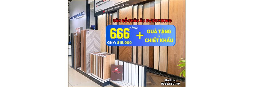 Khuyến Mại Sàn Gỗ Châu Âu Tại Hải Dương