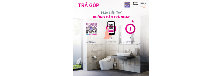 Mua Thiết Bị Vệ Sinh INAX Liền Tay Không Cần Trả Ngay