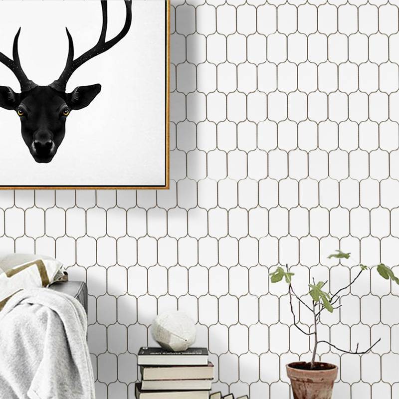 Gạch mosaic trang trí gốm tráng men hình đèn lồng