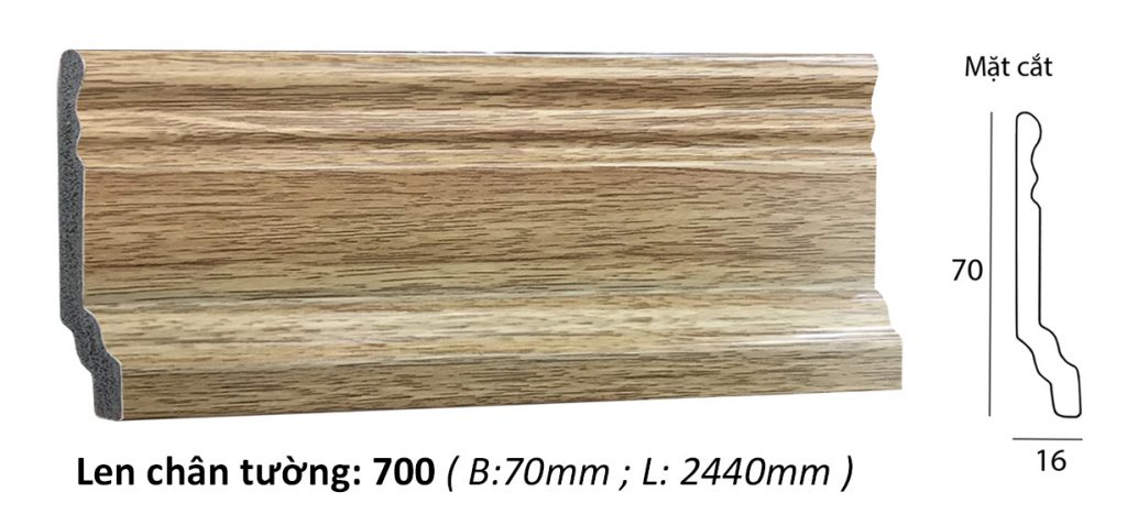 Phào chân tường hay còn gọi là len chân tường